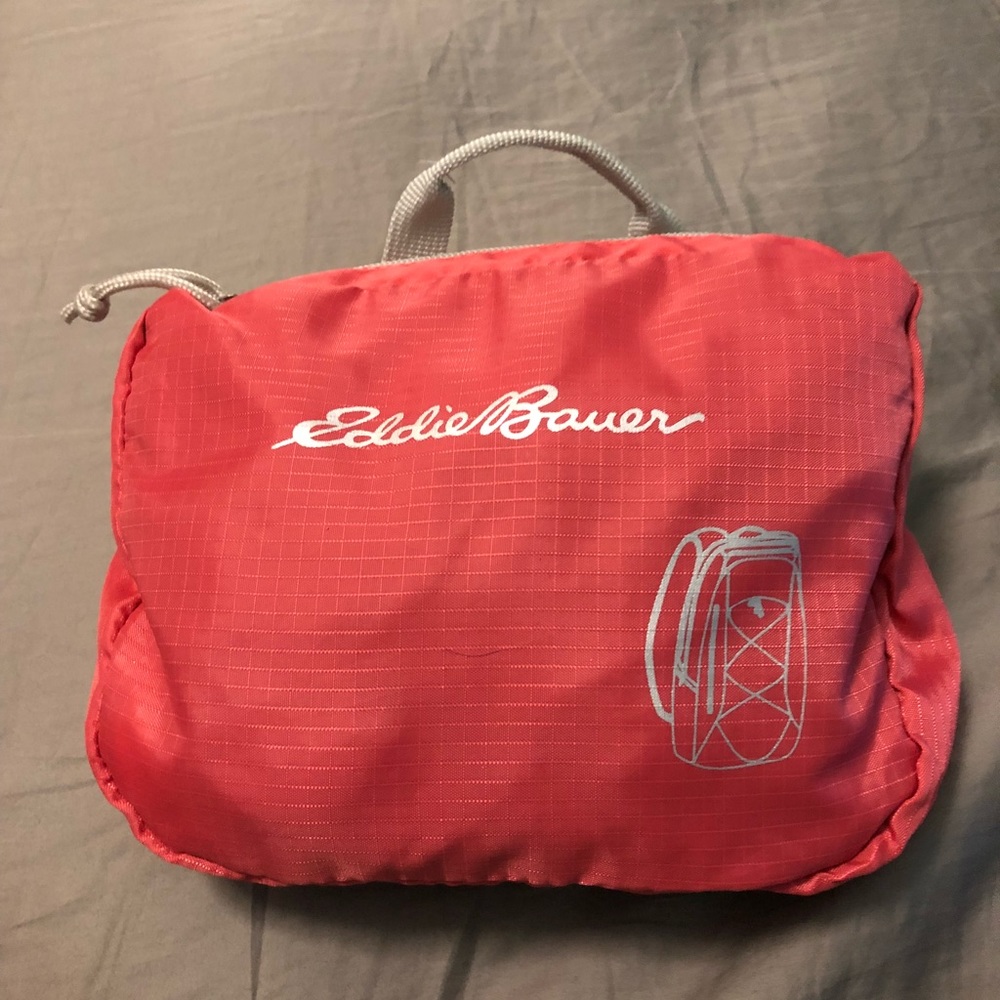 NWOT eddie bauer stowaway backpack